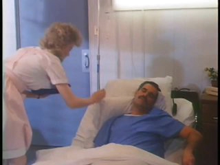 Horny Lesbian Nurses Have a Wild Fuckfest With a Patient - Vintage Porn